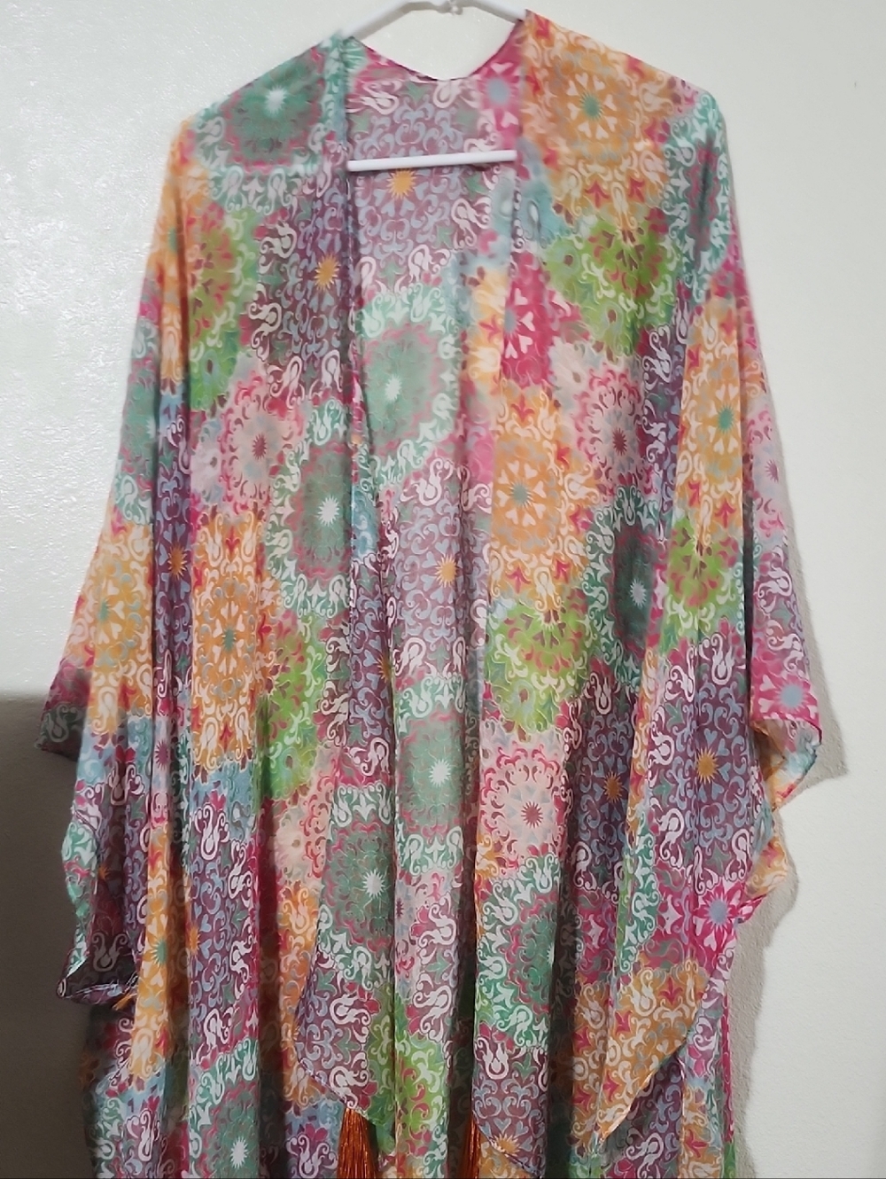 Women’s Multicolor Floral Kimono Cover-Up